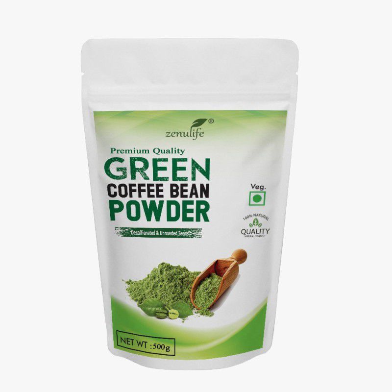 zenulife Premium Quality Organic Green Coffee Beans Powder for Weight Loss Instant Coffee 500 g Instant Coffee  (500 g)