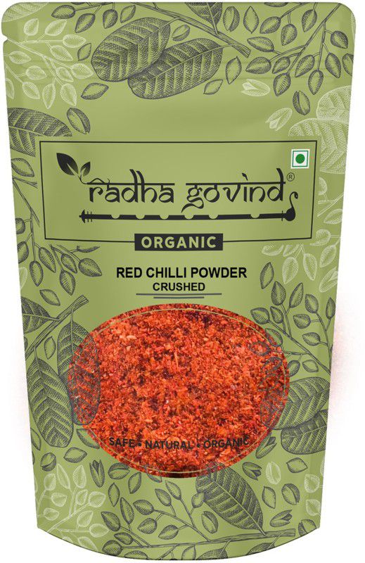 Radha Govind Crushed Red Chilli Powder  (500 g)