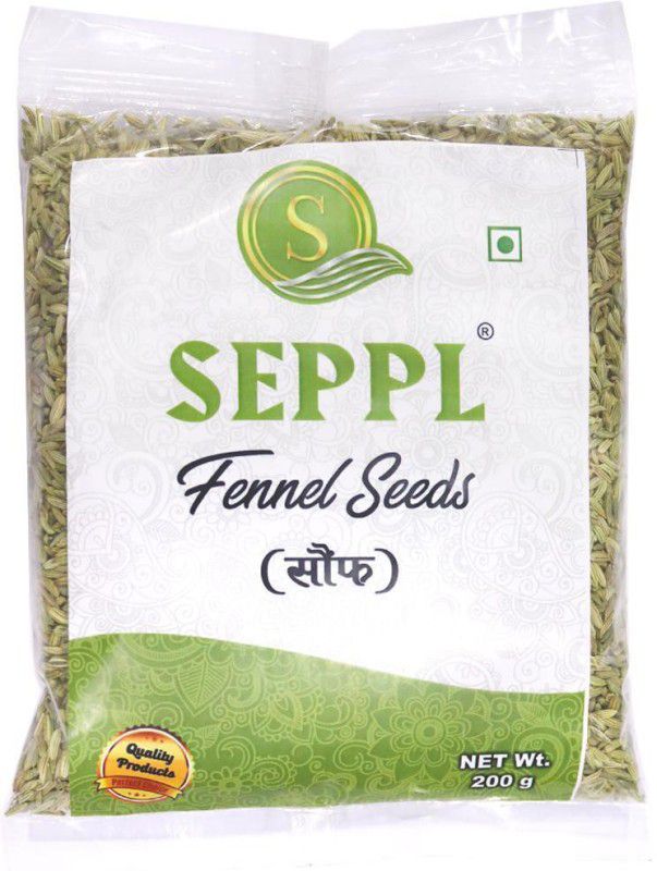 seppl Fennel Seeds | Saunf | Indian Spices & Masala - 200gms  (200 g)