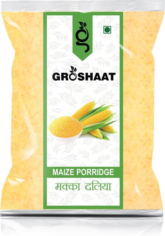 Groshaat Makka Daliya (Makka/Corn Porridge) - 2Kg (Pack of 1) Pouch  (2000 g)