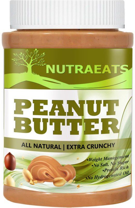 NutraEats Nutrition Crunchy Peanut Butter Natural (135) 1 kg