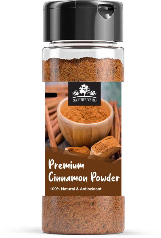 NATURE YARD Pure Cinnamon / Dalchini Powder - 100gm - 100% Natural and Antioxidant, Best for Weight loss  (100)