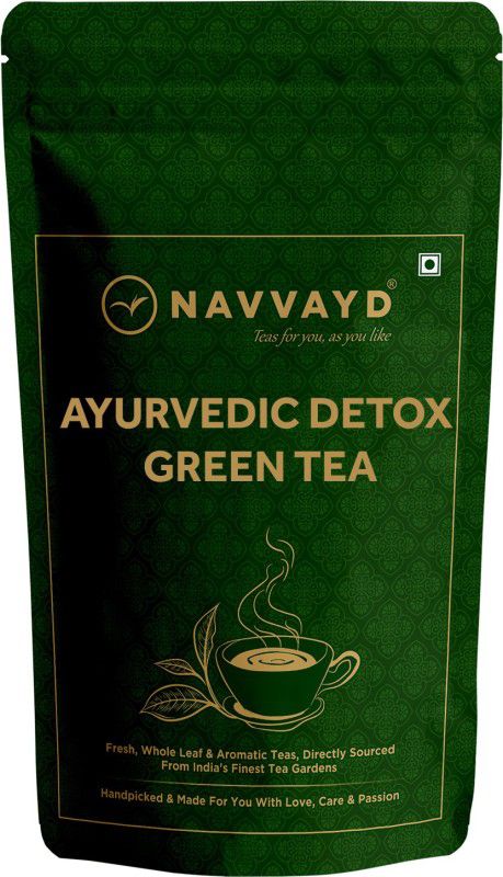 Navvayd Ayurvedic Detox Tea Green Tea Pouch  (100 g)