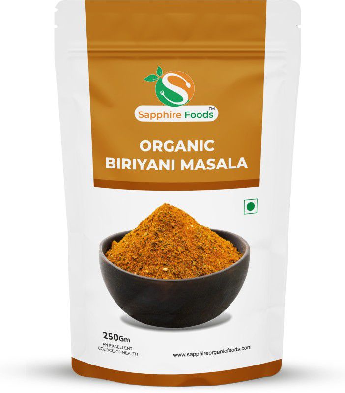 Sapphire Foods Organic Tasty Biriyani Masala  (250 g)