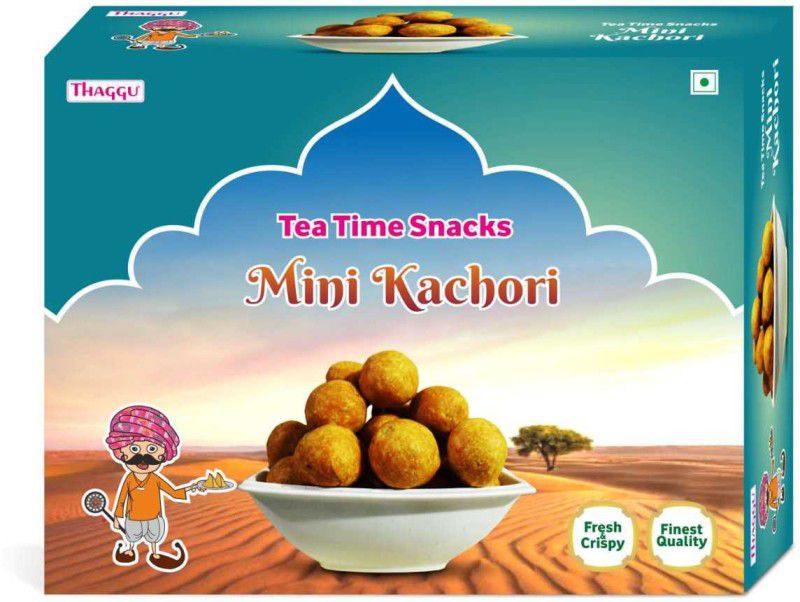 THAGGU Mini Kachori | Ready to Eat Morning - Evening Tea Time Snacks Crispy  (250 g)