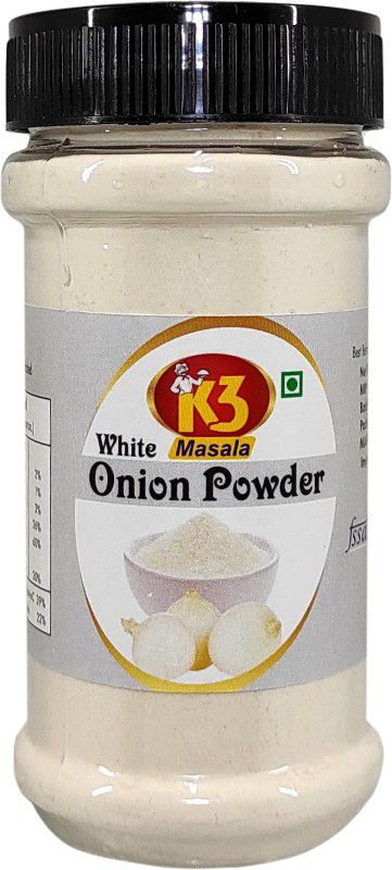 K3 Masala Premium Quality Onion Powder (Pack of 1)  (100)