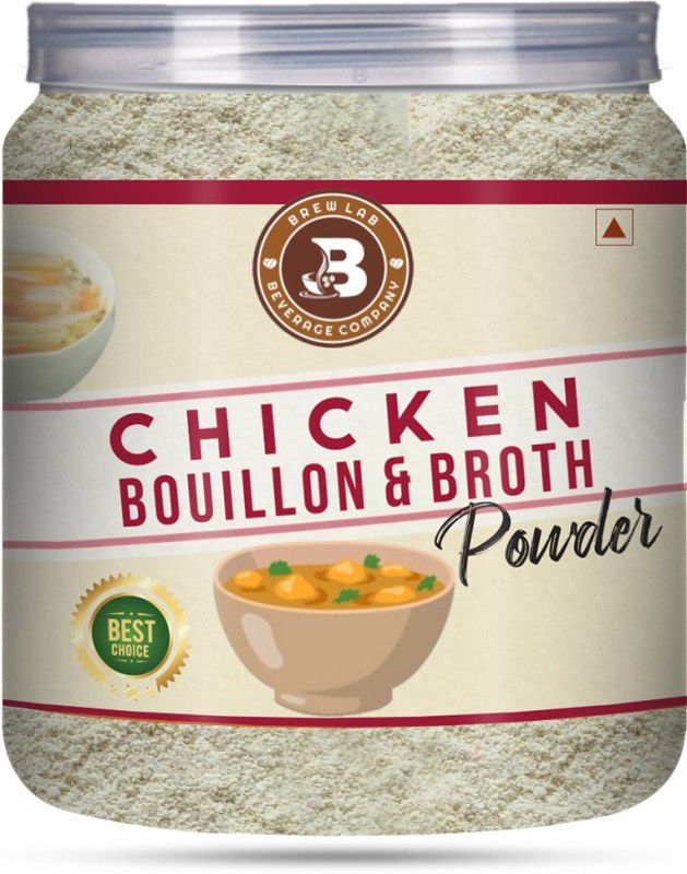 Brew Lab Chicken Bouillon & Broth Powder |Made With Chicken | Season , Stir Or Blend  (250 g)