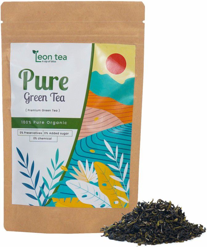 leon tea Pure Green Tea Green Tea Pouch  (50 g)
