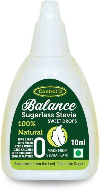 Balance Stevia Sweet Drops | Zero Calorie | Sugar Substitute | Diabetic friendly Sweetener  (10 ml)