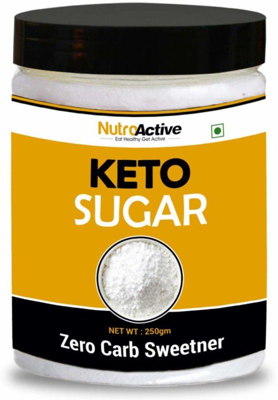 NUTROACTIVE Keto Sugar Zero Carb Sweetener- 250g Sweetener  (250 g)
