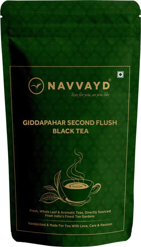 Navvayd Giddapahar Summer Chinary Darjeeling Second Flush Black Tea Pouch  (50 g)