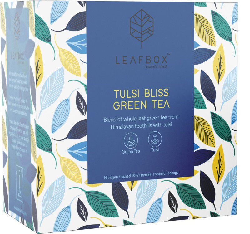 leafbox TULSI BLISS GREEN TEA Tulsi Green Tea Box  (40 g)