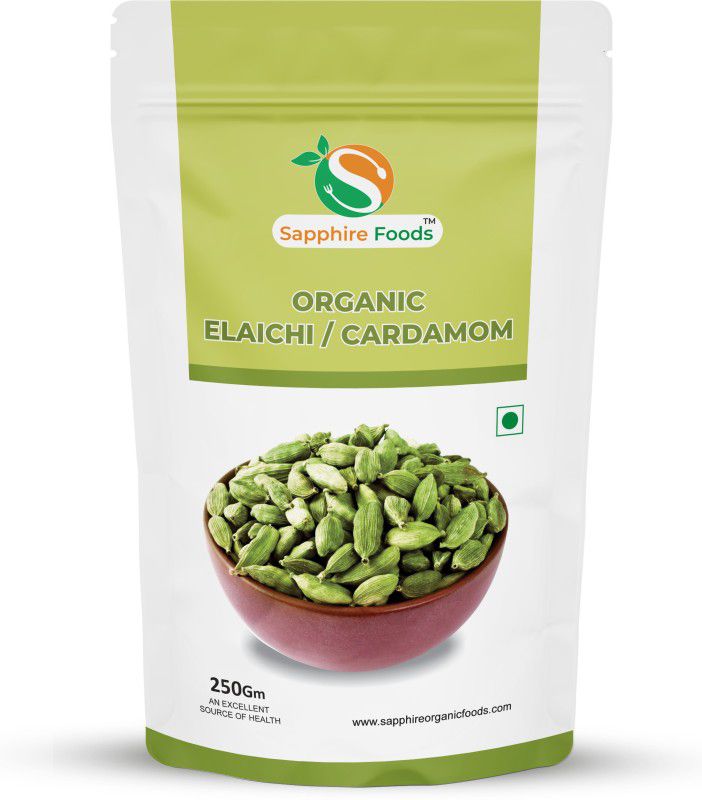 Sapphire Foods Organic Elaichi / Cardamom  (250 g)