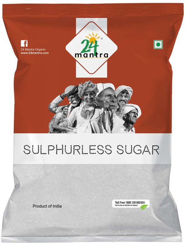 24 Mantra Sulphurless Sugar/Chini/Chakkara Sugar  (500 g)