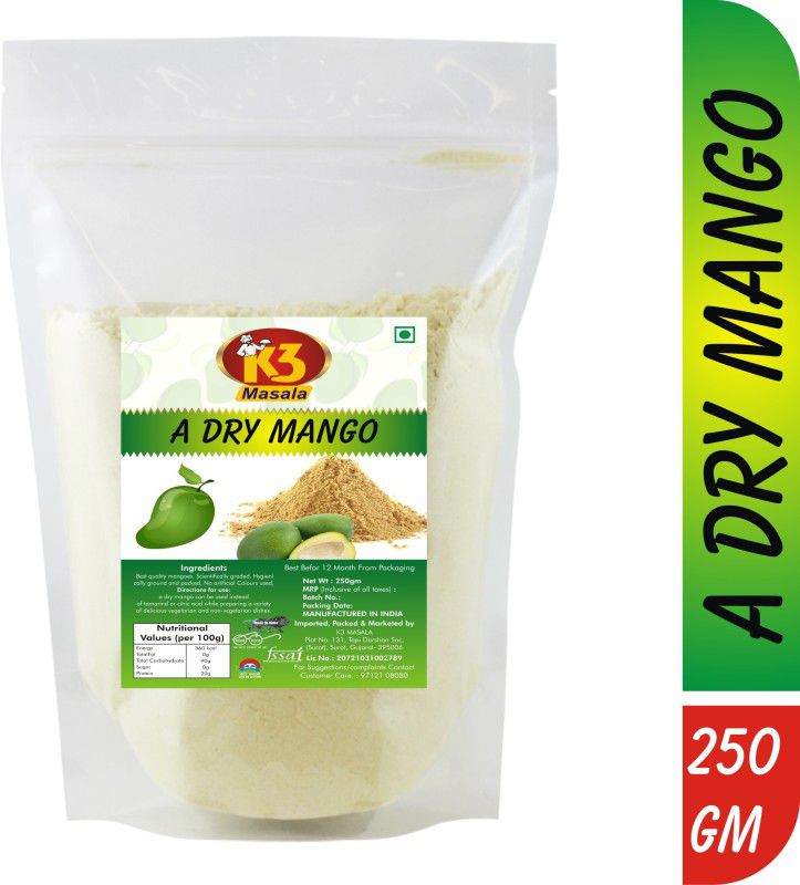 K3 Masala Dry Mango Powder/Amchur Powder 250gm  (250)
