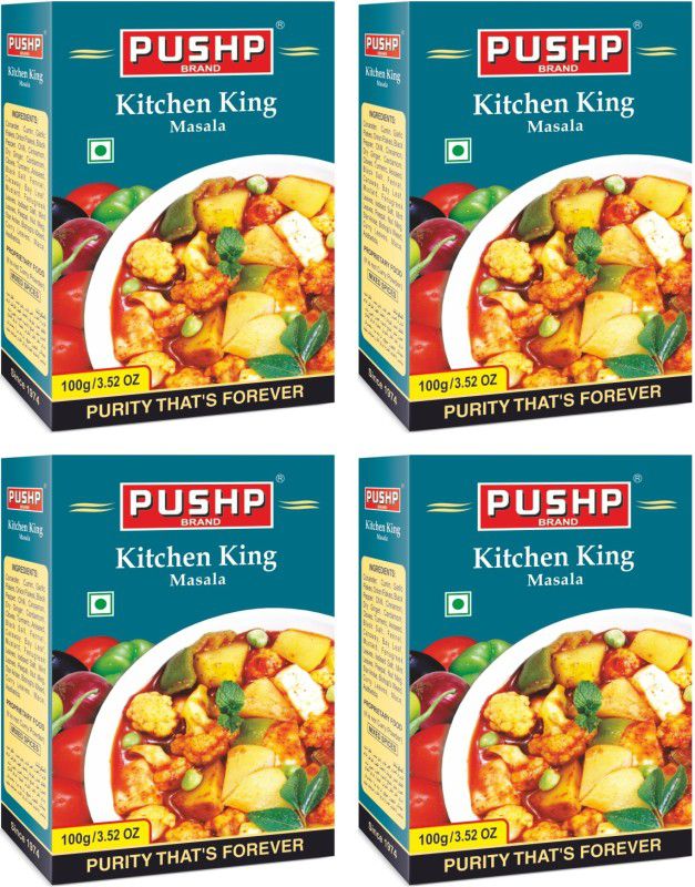 Pushp Brand Kitchen King Box (Pack of 4, 100g in each pack)  (4 x 100 g)