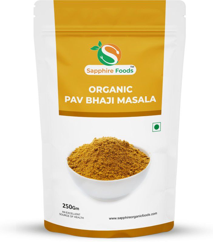 Sapphire Foods Organic Tasty Pav Bhaji Masala  (250 g)