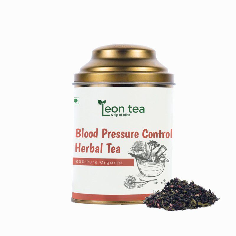 leon tea Blood Pressure Control Herbal Tea Herbal Tea Tin  (100 g)