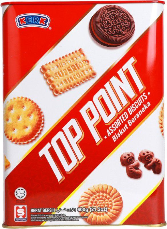 Kerk Top Point Assorted Biscuits Assorted  (600 g)