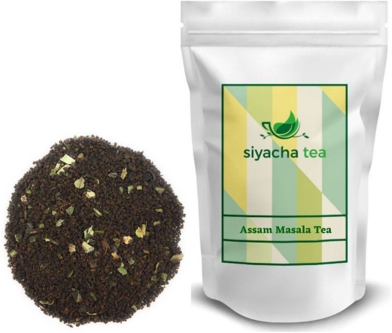 Siyacha Tea Assam CTC Masala Blend Spices Black Tea Pouch  (100 g)