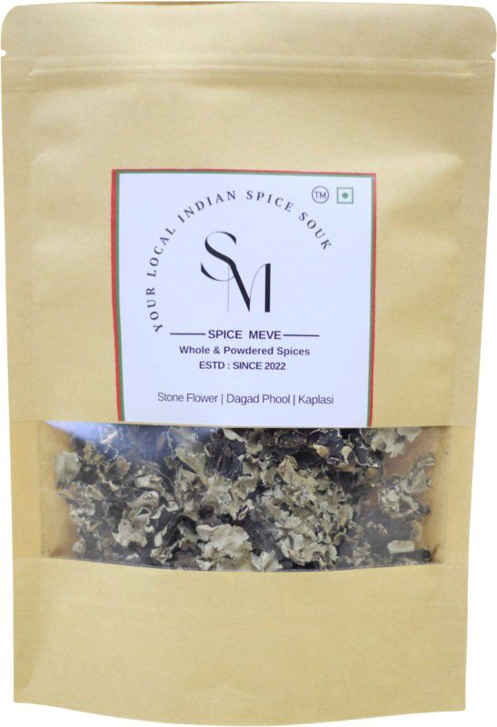 Spice Meve Stone Flower Whole Spice | Pure Kalpasi | Phattar Phool (100 gram)  (100)