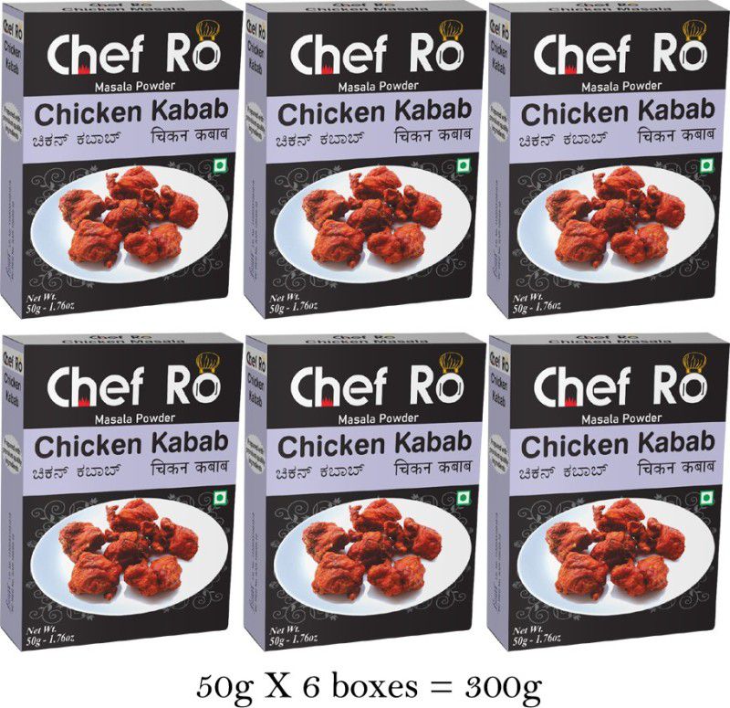 Chef Ro Chicken Kabab  (6 x 50 g)