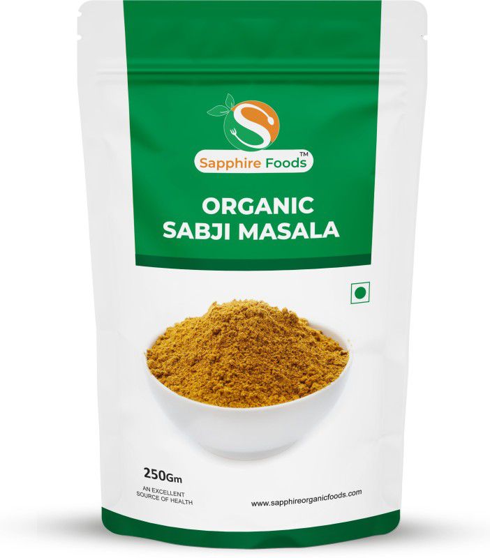 Sapphire Foods Organic Tasty Sabji Masala  (250 g)