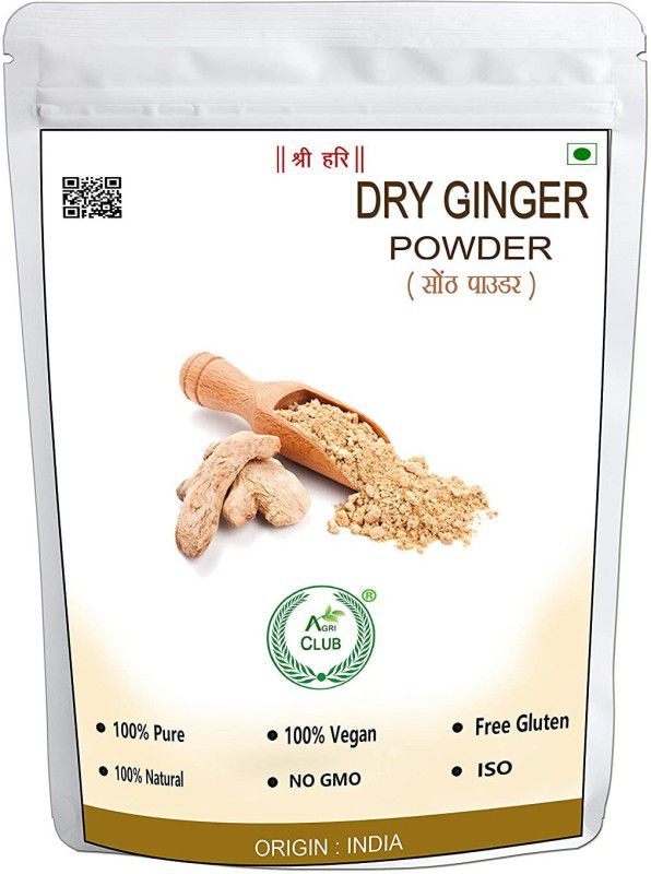 AGRI CLUB Essential Dry Ginger Powder (200 Gm)  (200 g)