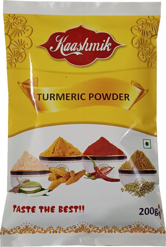kaashmik TURMERIC POWDER / HALDI POWDER  (200 g)