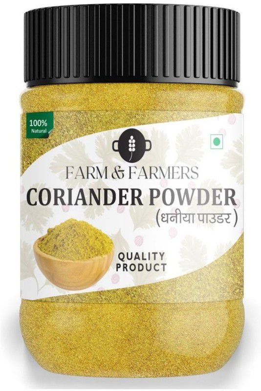 Farm & Farmers Organic Coriander Powder | Quality Dhaniya Powder, Naturally Processed 400grams  (400 g)