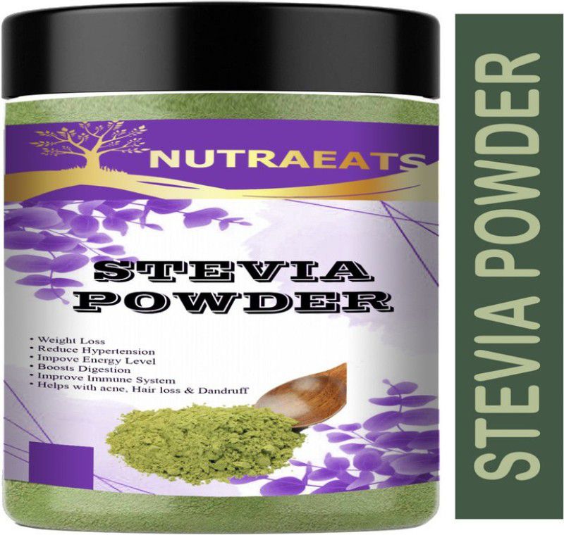 NutraEats Nutrition Stevia Natural & Sugarfree Powder, Zero Calorie Keto Sweetner (J9) Advanced Sweetener  (200 g)