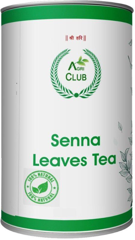 AGRI CLUB Senna leaves Tea 100 gm Senna Herbal Tea Tin  (100 g)