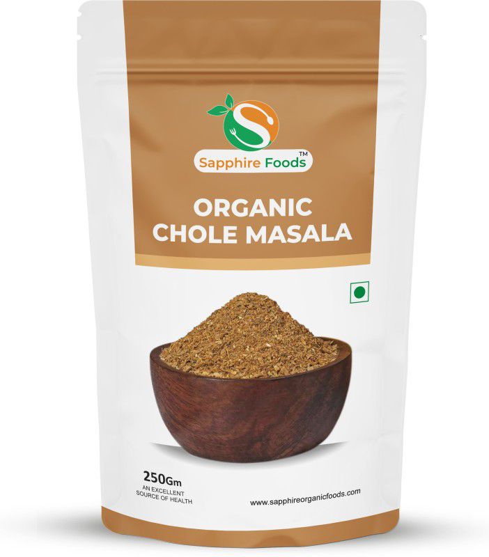 Sapphire Foods Organic Tasty Chole Masala  (250 g)