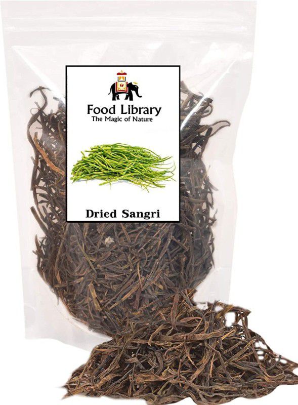 FOOD LIBRARY THE MAGIC OF NATURE Rajasthani Dried Sangri (Dry Beans)  (200 g)