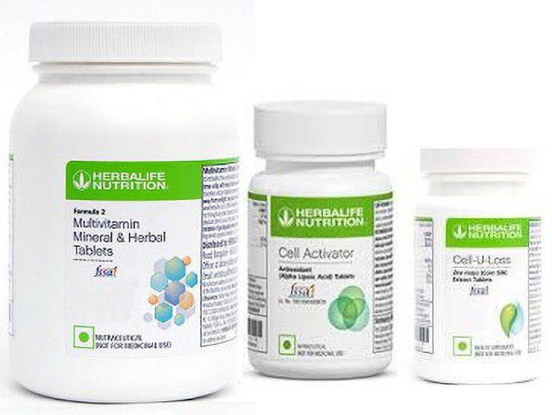 Herbalife Nutrition MULTIVITAMIN + CELL ACTIVATOR + CELL U LOSS Combo  (800)
