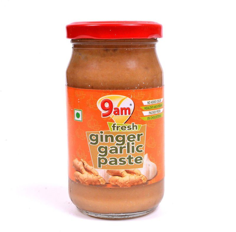 9am Ginger Garlic Paste Chutney Paste  (200 g)