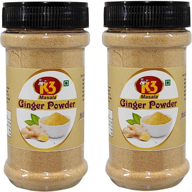 K3 Masala Premium Quality Ginger Powder( 100gm) (Pack of 2)  (2 x 100)