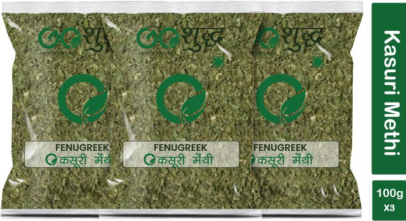 Goshudh Premium Quality Kasuri Methi (Fenugreek Leaves)-100gm (Pack Of 3)  (3 x 100 g)