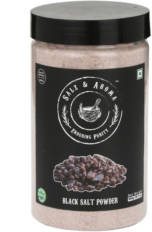 Salz & Aroma Black Salt Powder/ Kala Namak  (800 g)