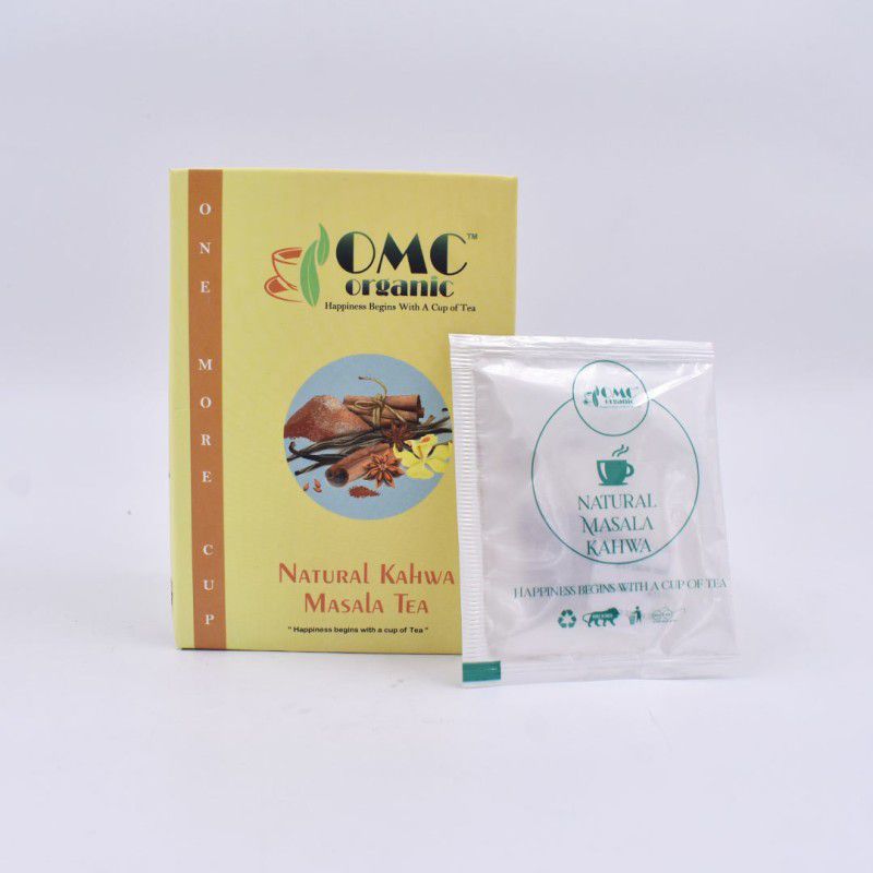 One More Cup Masala Kahwa Tea Cinnamon Infusion Tea Bags Box  (25 Bags)