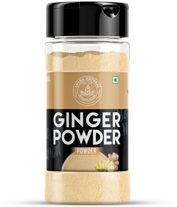 ARTHA NATURAL Dry Ginger Root Powder (Adrak Powder/Sunth) - Daily Spices - Perfect for Tea | Honey | Juices (helps in Weight loss, Immunity & Digestion) - 100g [Premium Spice]  (100 g)
