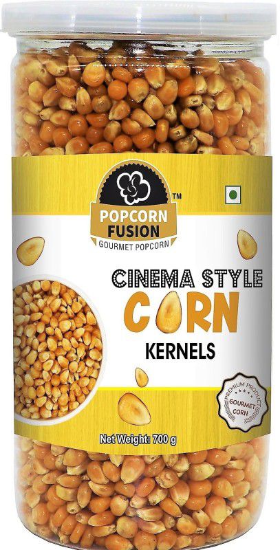 Popcorn Fusion Corn Kernels 700g Corn Kernels Popcorn  (700 g, Pack of 2)