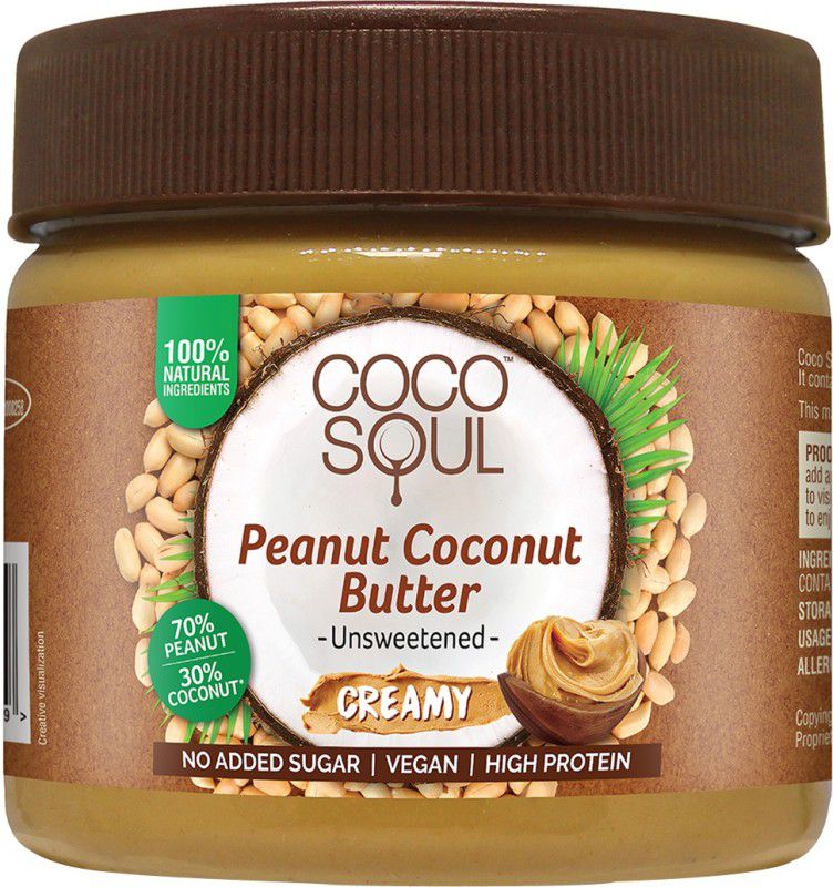 Coco Soul Creamy Peanut Coconut Butter 250 g