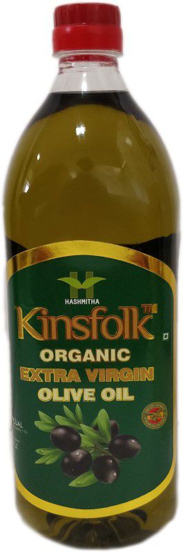 Kinsfolk Extra Virgin Olive Oil Plastic Bottle  (1 L)