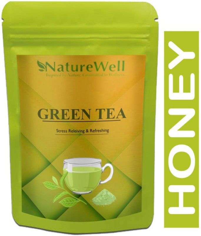 Naturewell Green Tea for Weight Loss | 100% Natural Green Loose Leaf Tea | Honey Flavor Green Tea Pouch Premium (T494) Green Tea Pouch  (1400 g)