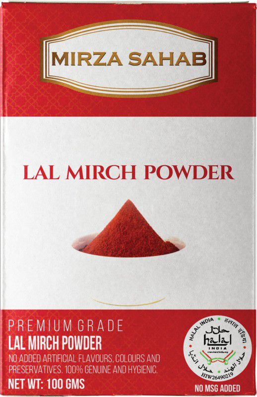 Mirza Sahab Lal Mirch Powder (Pack of 10)  (10 x 100 g)