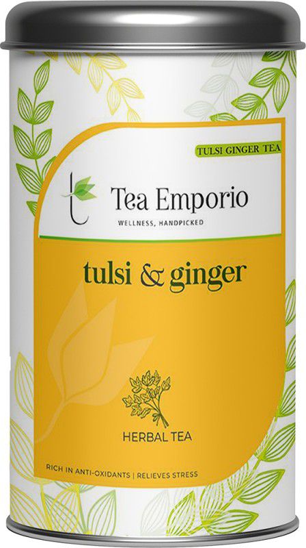 Surajmukhi Tea Pvt. Ltd. Tulsi Ginger Tea Tulsi, Ginger Tea Tin  (50 g)