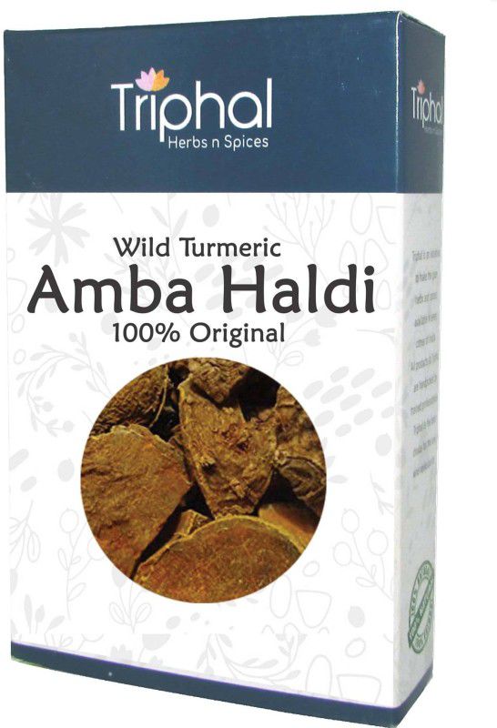 Triphal Amba Haldi – Aama Haldi – Mango Ginger – Wild Turmeric | Whole (Sabut)  (100 g)