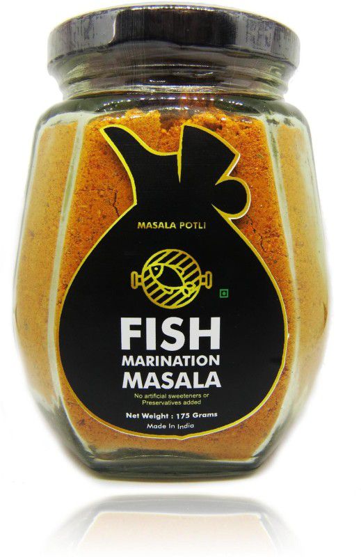 Masala Potli Tandoori / BBQ Fish Tikka Marination Masala, 175 Gram / 6.17 Oz [Premium Quality, Flavorful & Aromatic]  (175 g)