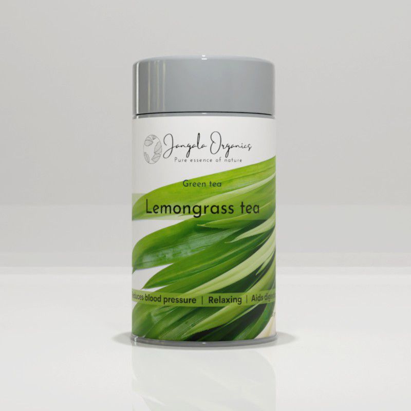 Jangala organics Lemongrass tea Blooming Tea Tin  (50 g)